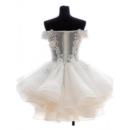 Homecoming Dress Ball Gown, Appliques Homecoming..