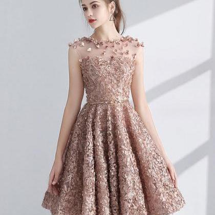 Cute A Line Short Prom Dress,homecoming Dress