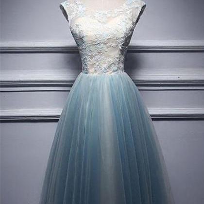 Charming Short Vintage Tulle Homecoming Dresses,..