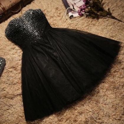 Sweet White Tulle Flowers A Line Formal Birthday Outfits Short Homecoming Dress Y9533 main image 1