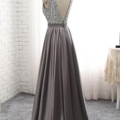 Satin Dark Green Junior Prom Dress with Appliques GTEEN147 main image 1