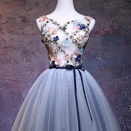 Charming Tulle Short Party Dress , Homecoming..