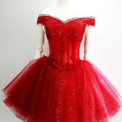 Adorable Red Sweetheart Shiny Tulle..