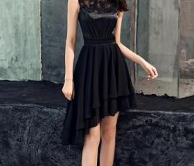 High low Chic Solid Button Down Dress