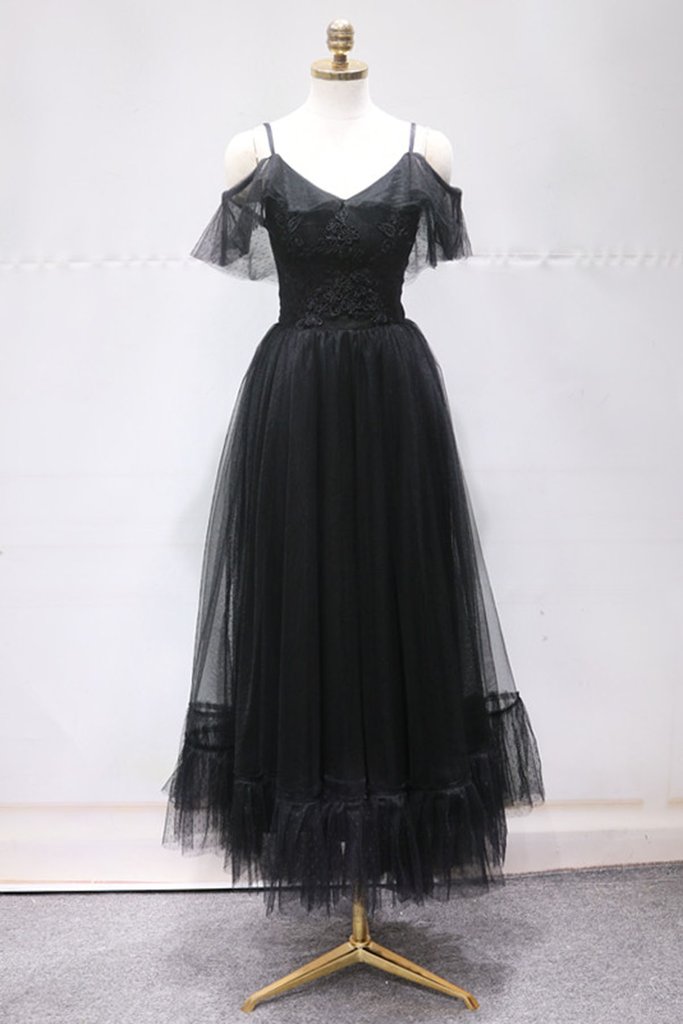 green emerald velvet dress Black Matte Crepe Designer Cutout Ankle Length Slit Prom Dress
