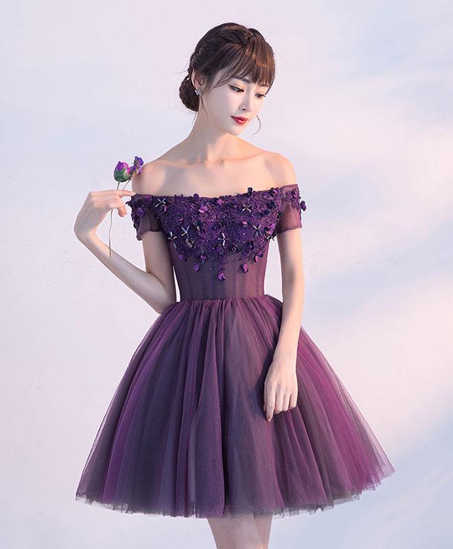 Short prom dresses off the shoulder clearance