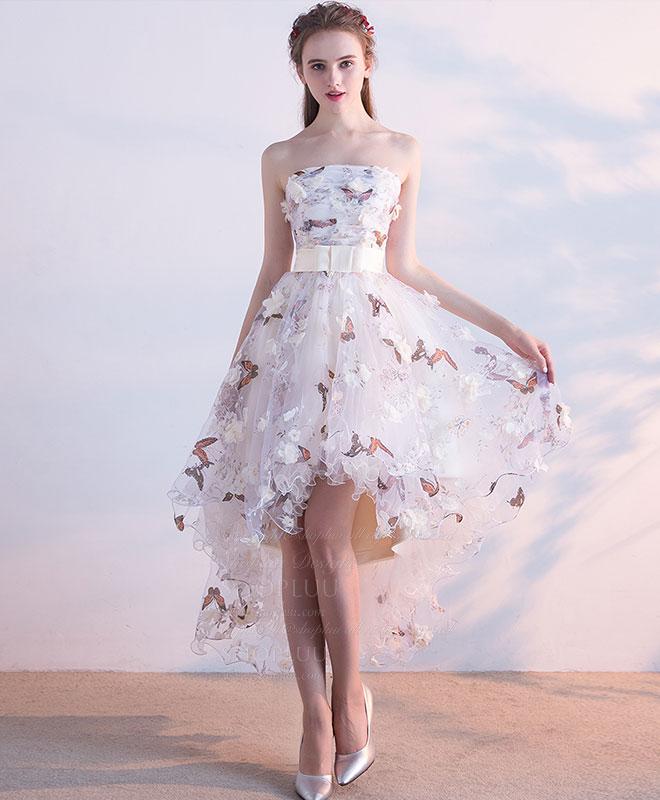 tulle homecoming dress La Femme Short Babydoll Tulle Homecoming Dress 32629 Black / 00 main image 1