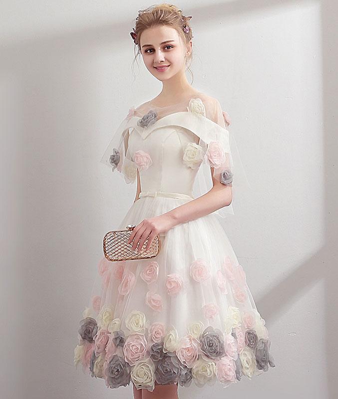 Cute tulle short prom dress homecoming dress birthday outfit