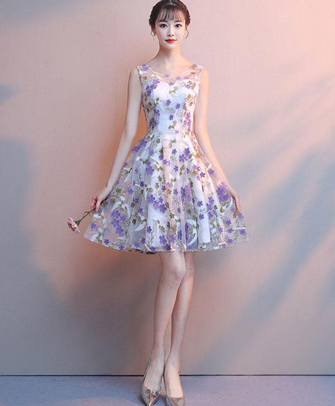 white christmas dresses Sweetheart Neck Short Purple Prom Dress with Black Lace, Short Purple –  morievent