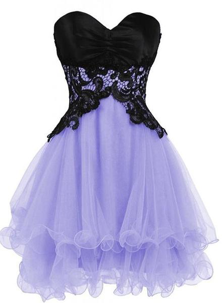 lavender and black prom dresses fitted lace wedding dress Lavender V Neck Mermaid Prom Dress, Sparkly  Sequined Long Evening Gown  Uniquedresss