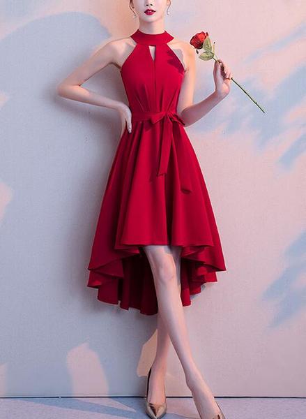 navy halter mini dress Baobab Kira Night Blue Halter Mini Dress main image 1