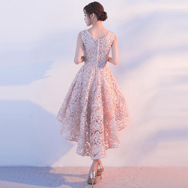 Levy Ls Ankle Lace Dress Pink Yarrow