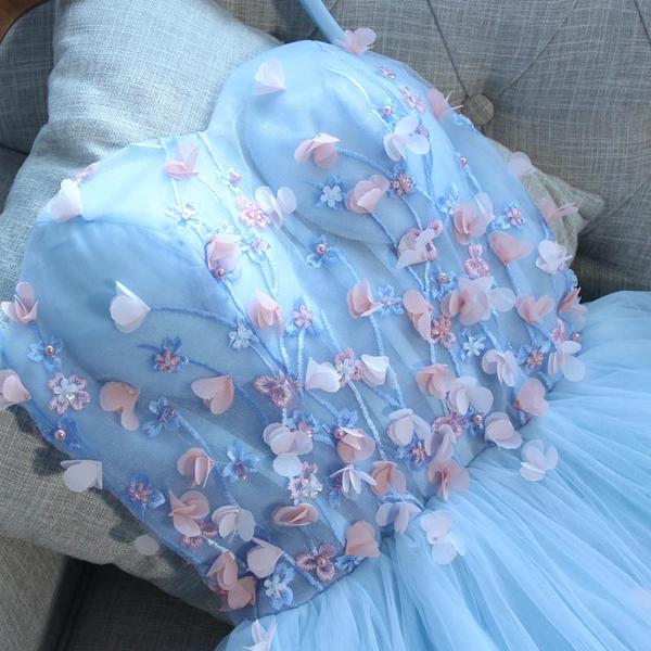 Blue Blossom Party Dress main image 1
