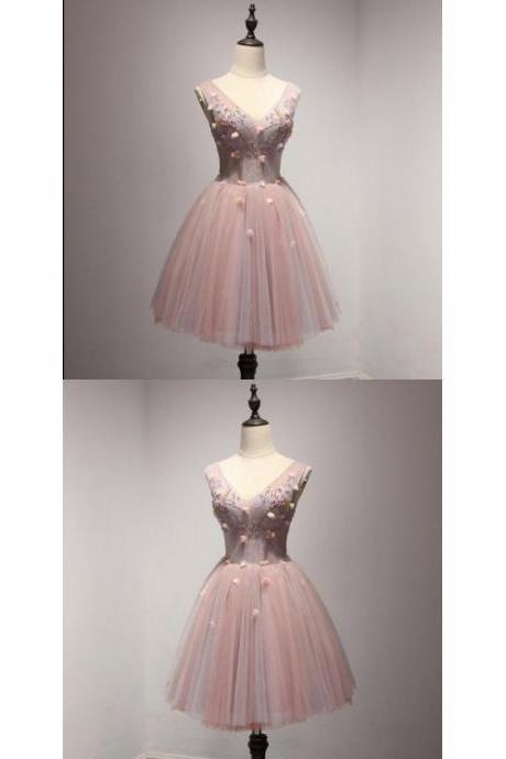 Corset Homecoming Dresses, Blush Homecoming Dresses, Pink Homecoming Dresses, Long Sleeves Homecoming Dresses