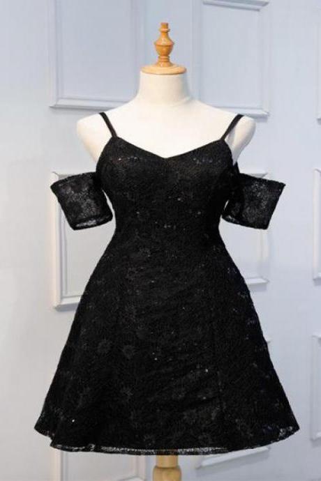 Lace Black Homecoming Dresses, Homecoming Dresses Black, Homecoming Dresses , Homecoming Dresses Lace