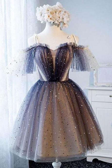 Cute Tulle Short Prom Dress,tulle Homecoming Dress