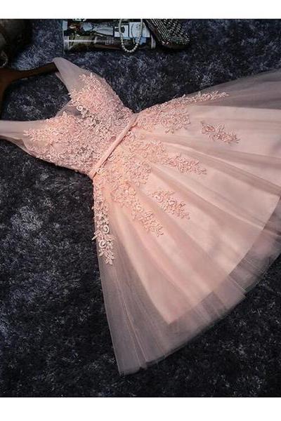 Pink Homecoming Dresses, Lovely Party Dresses, Formal Dresses 