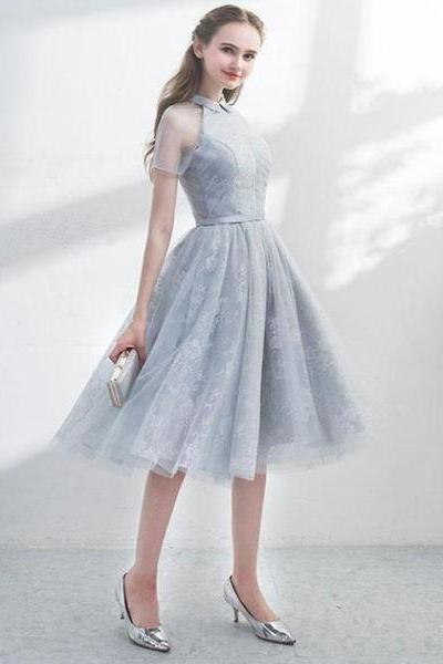 Lovely Lace Short Homecoming Dress,wedding Party Dresses