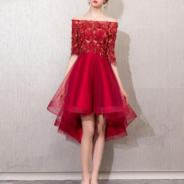 semi formal dresses for junior high Gray Spaghetti Short Cocktail Party Dresses Semi Formal Girls Junior h –  Siaoryne main image 0