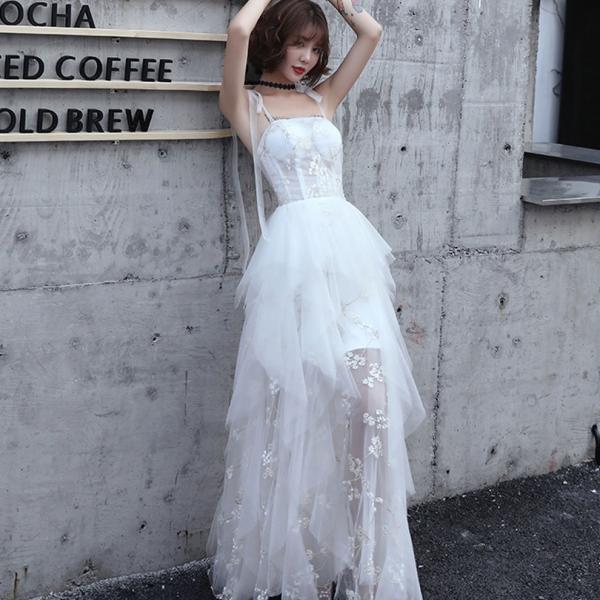 White Sweetheart Tulle Prom Dress White Formal Dress,sexy Gala Dress ...