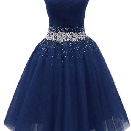 navy blue dama dresses Navy Blue A-Line V-Neck 3/4 Lace Sleeves Mother of the Bride Dress main image 1