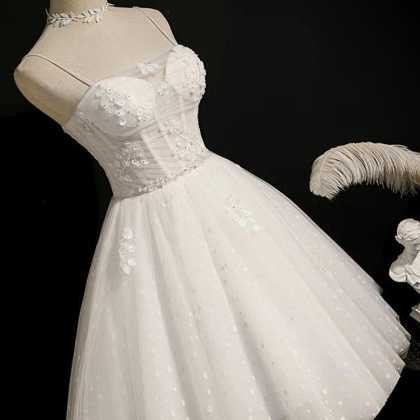Vintage Silver Gray Satin A Line Short Prom Formal Graduation Homecoming Dress With Bow