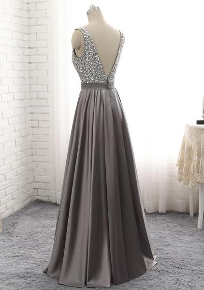 Gold Two Piece Junior Prom Dress GTEEN031