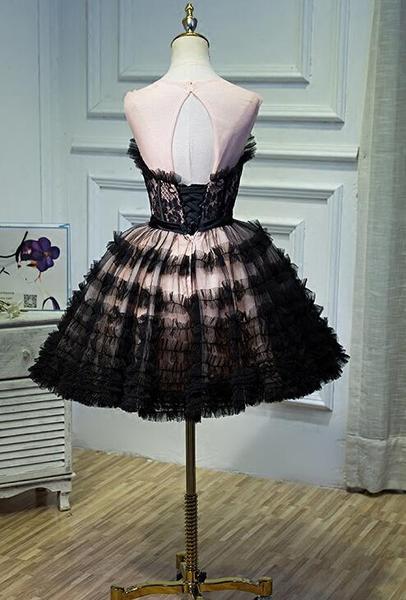 bead dress Pearl-Beaded Cocktail – PatBO Black And Purple Wedding trendy fashion Color:ANTIQUE WHITE